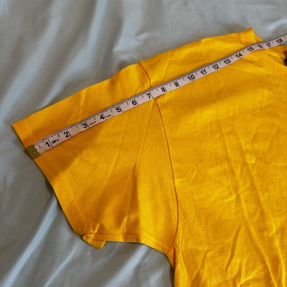 NWOT Crocs Men’s XL Graphic Skateboard Bright Yellow Tee. Surf. Heavy Cotton. - Picture 3 of 8